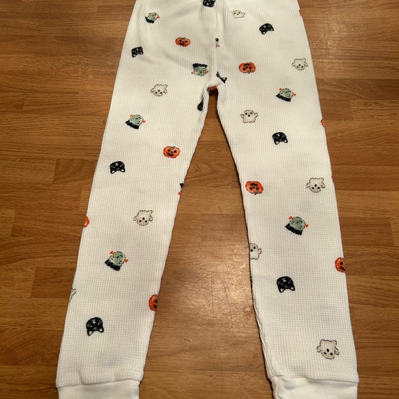 Carter's White Halloween Kids Pajamas - Picture 9 of 12